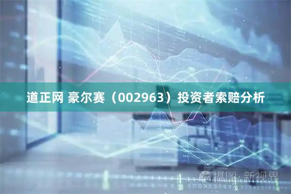 道正网 豪尔赛（002963）投资者索赔分析